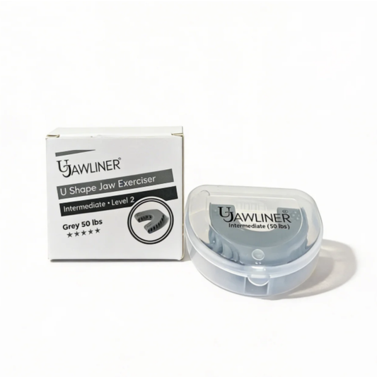 UJAWLINER intermediate jaw exerciser 50 lbs grey